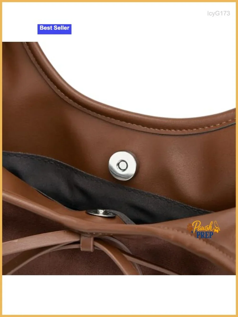 Suede & PU Bow Tote Bag Large Hobo Shoulder Satchel Purse with Magnetic Closure